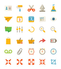 Miscellaneous Flat Icons