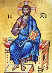 Fototapeta premium Mosaic of Jesus Christ