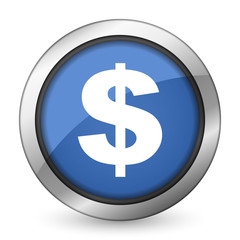 Fototapeta premium dollar icon us dollar sign