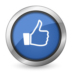 like icon thumb up sign