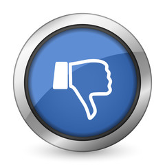 dislike icon thumb down sign