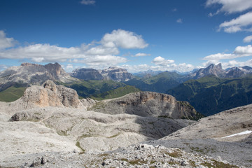 Gruppo del sella visto dal Catinaccio - Italy
