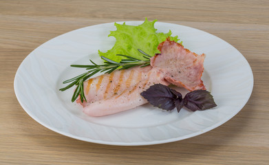 Grilled squid