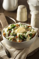 Homemade Irish Potato Colcannon
