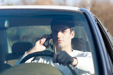 talking on cell phone while driving