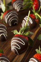 Homemade Chocolate Dipped Strawberries