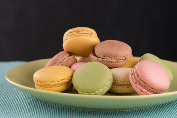Colorful macaroons