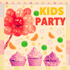 Colorful Kids Party poster