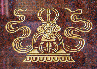 traditional chinese style temple at Wat Leng-Noei-Yi in Nonthabu