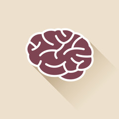 Simple Brain Icon