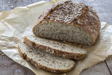 Homemade brown bread