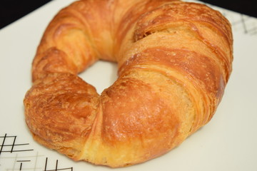 Fresh croissant.