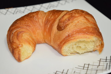 Fresh croissant.