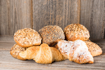 verschiedene Sorten Brötchen