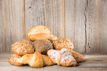 verschiedene Sorten Brötchen