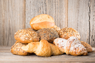 verschiedene Sorten Brötchen