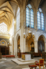 Сatholic church of Saint Germain of Auxerre in Paris, France.