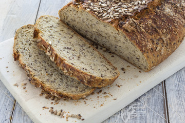 Homemade brown bread