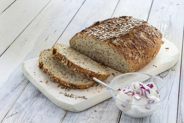 Homemade brown bread