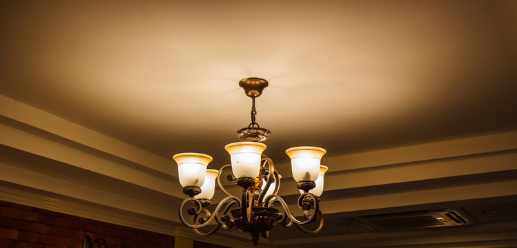 lamp metal ceiling light fixture
