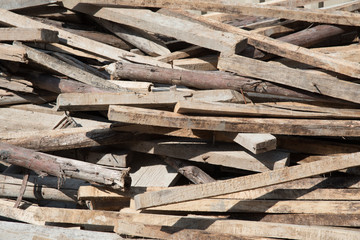 wood pile