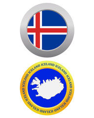 button as a symbol ICELAND