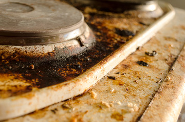 Dirty stove - 78143382