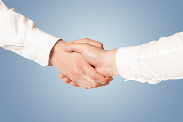 Business handshake