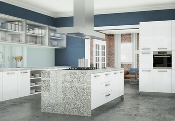 moderne Wohung Interieur Design