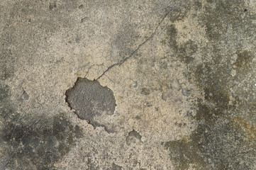 Old concrete floor