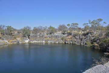 Fototapeta na wymiar Otjikoto Lake, Tsumeb, Namibia, Africa