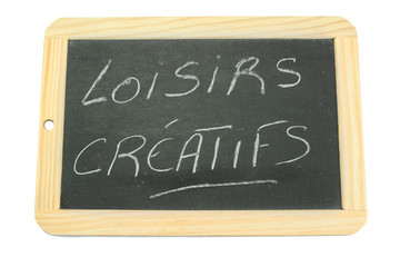 Fototapeta premium ardoise loisirs créatifs