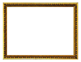 Goldener Rahmen mit Ornament