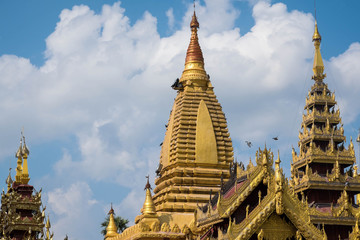 Shwezigon Pagoda in Myanmar