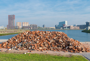 pile of bricks