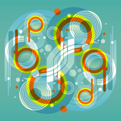 blue abstract background