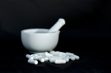 tablet and mortar