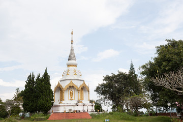 Fototapeta premium White pagoda