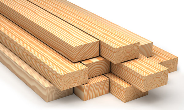 Closeup wooden boards. Illustration about construction materials