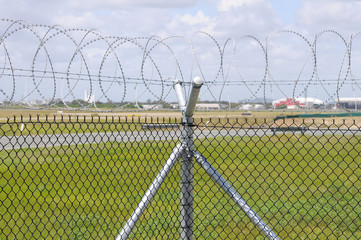 Airport Security Fence