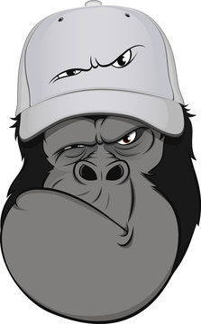 Funny monkey hat
