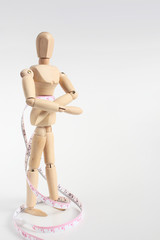 デッサン人形とメジャー