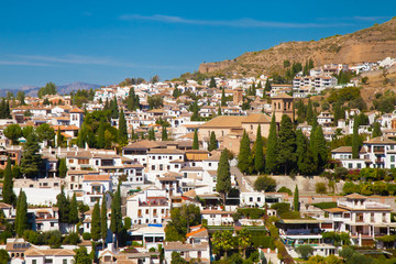 Fototapeta na wymiar View of Albaicin
