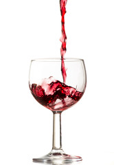 glass of red wine