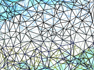 Colorful Polygonal Mosaic Background