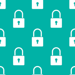 lock seamless pattern