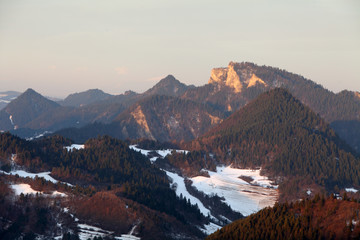 Pieniny national park - Poland and Slovakia at winter © TTstudio