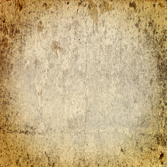 Old stained grunge style wall textured background.