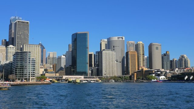 Sydney City wide shot
