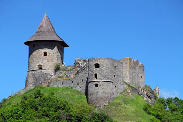 Fototapeta na wymiar Ruin of Castle Somoska, Slovakia